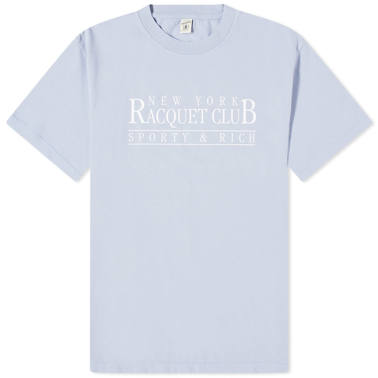 Tričko Sporty & Rich NY Racquet Club T-Shirt Modrá | TSAW2368PW, 0
