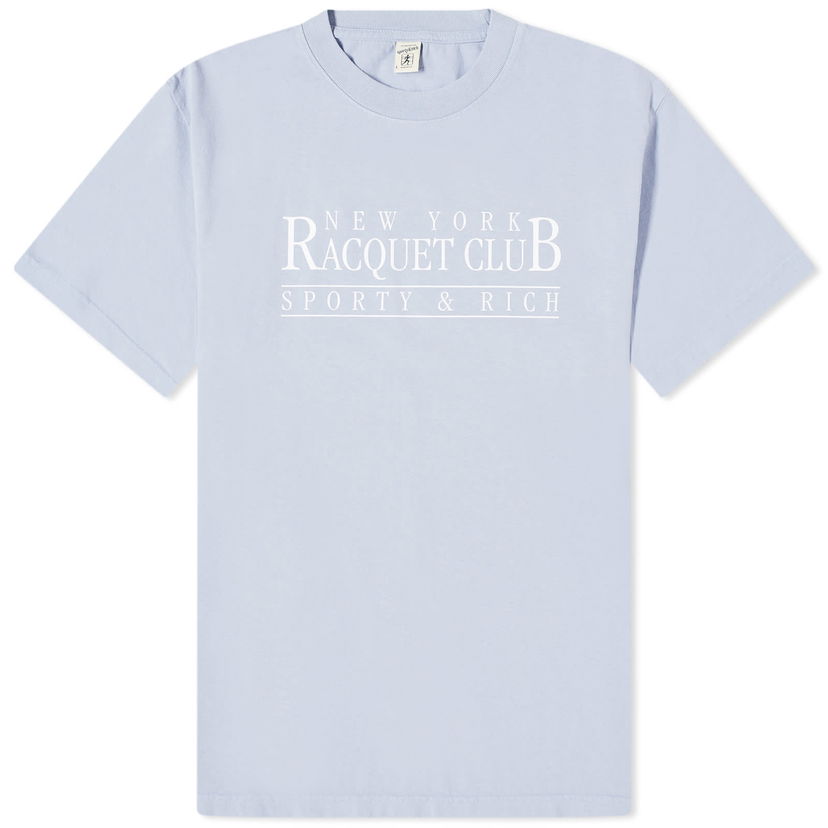 Tričko Sporty & Rich NY Racquet Club T-Shirt Modrá | TSAW2368PW