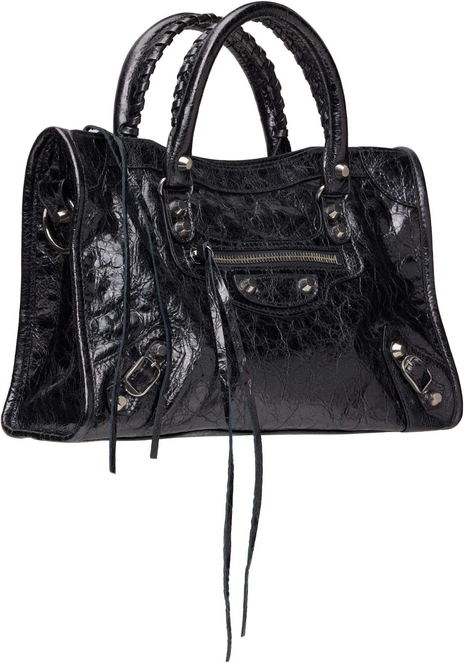 Tote bag Balenciaga 'Le City' Small Leather Bag Čierna | 811442 2AA9R, 1