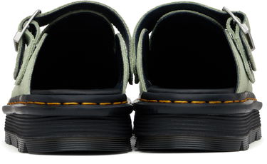 Tenisky a topánky Dr. Martens Zebzag Suede Slingback Platform Slip-On Loafers Zelené | 31937300, 1