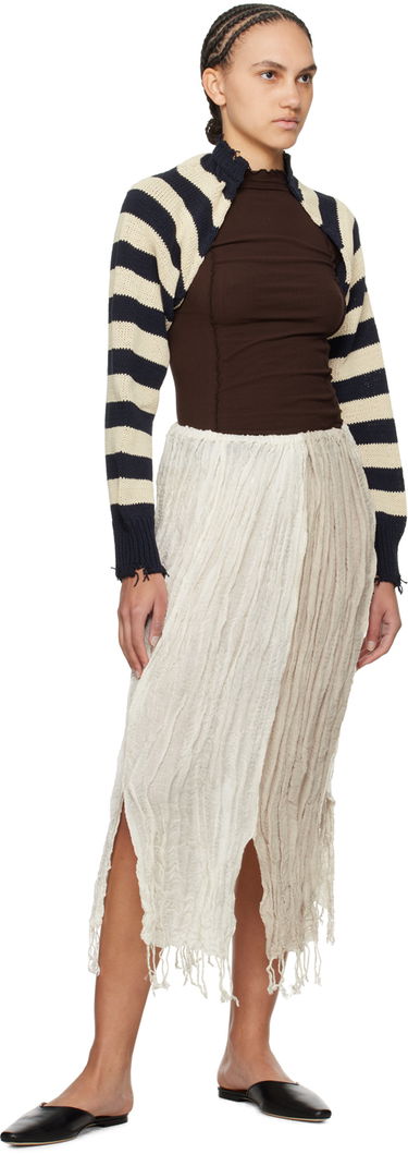 Sukňa Baserange Baserange Maxi Two Tone Skirt Béžová | SKSC-SI-SP24, 3