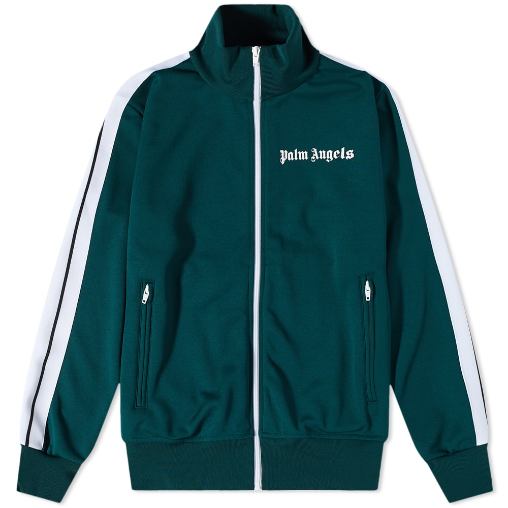 Bomber bunda Palm Angels Taped Track Jacket Zelené | PMBD001C99FAB0015501, 0