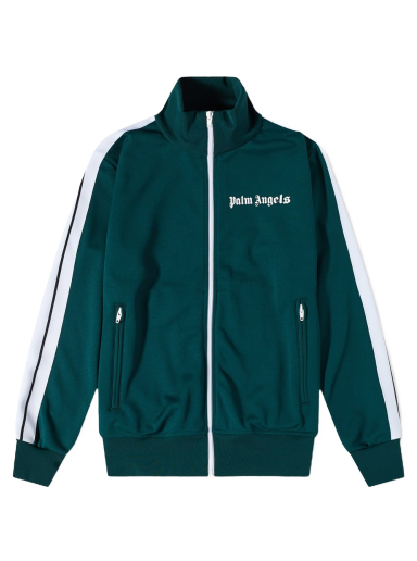 Bomber bunda Palm Angels Taped Track Jacket Zelené | PMBD001C99FAB0015501