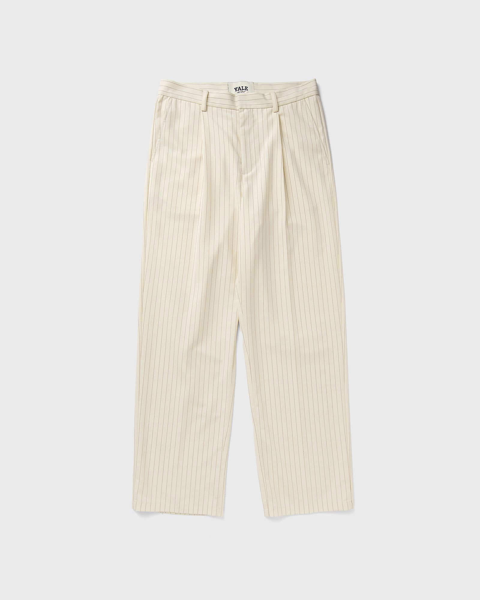 Pleated Pinstripe Suit Pants