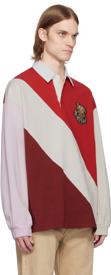 Polo tričko Ambush AMBUSH Panelled Rugby Polo Červená | 12115293, 1