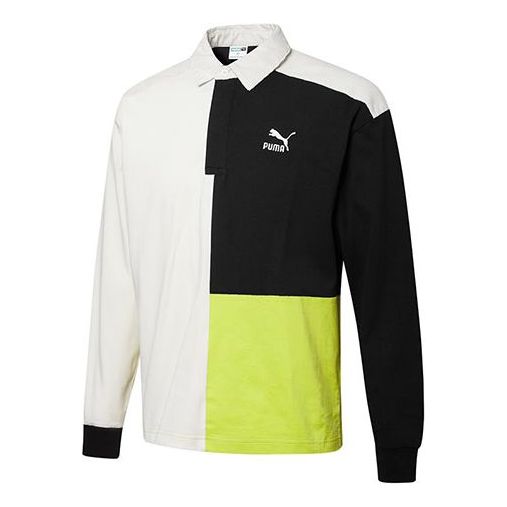 Polo tričko Puma Retro Color Block Polo Biela | 534680-93, 0