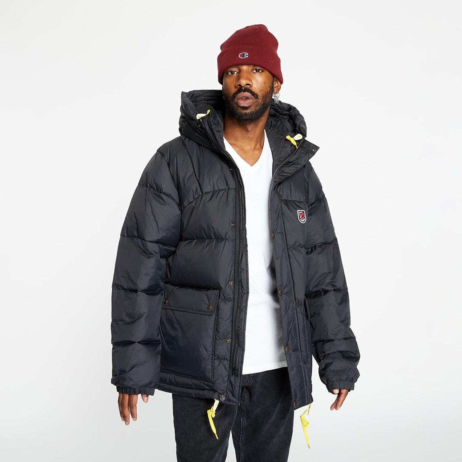 Bunda FJÄLLRÄVEN Expedition Down Lite Jacket Čierna | F84605-050, 0