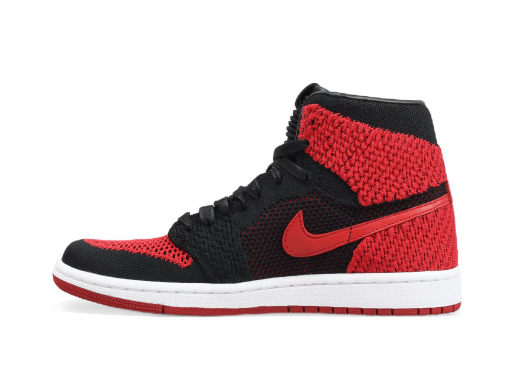 Limitované edície Jordan Air Jordan 1 Retro High OG Flyknit "Bred" Čierna | 919704-001