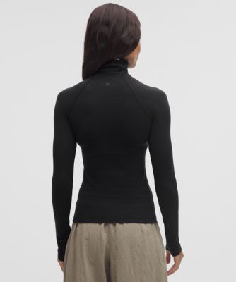 Sveter lululemon Wool-Blend Turtleneck Base Layer Čierna | prod20001527, 8