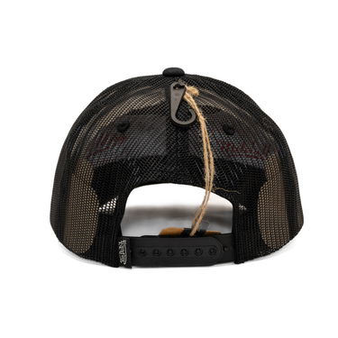Šiltovka Von Dutch Von Dutch Keep An Eye Out Patch Trucker Hat Čierna | VD/0/CAS1/LOFB04, 2