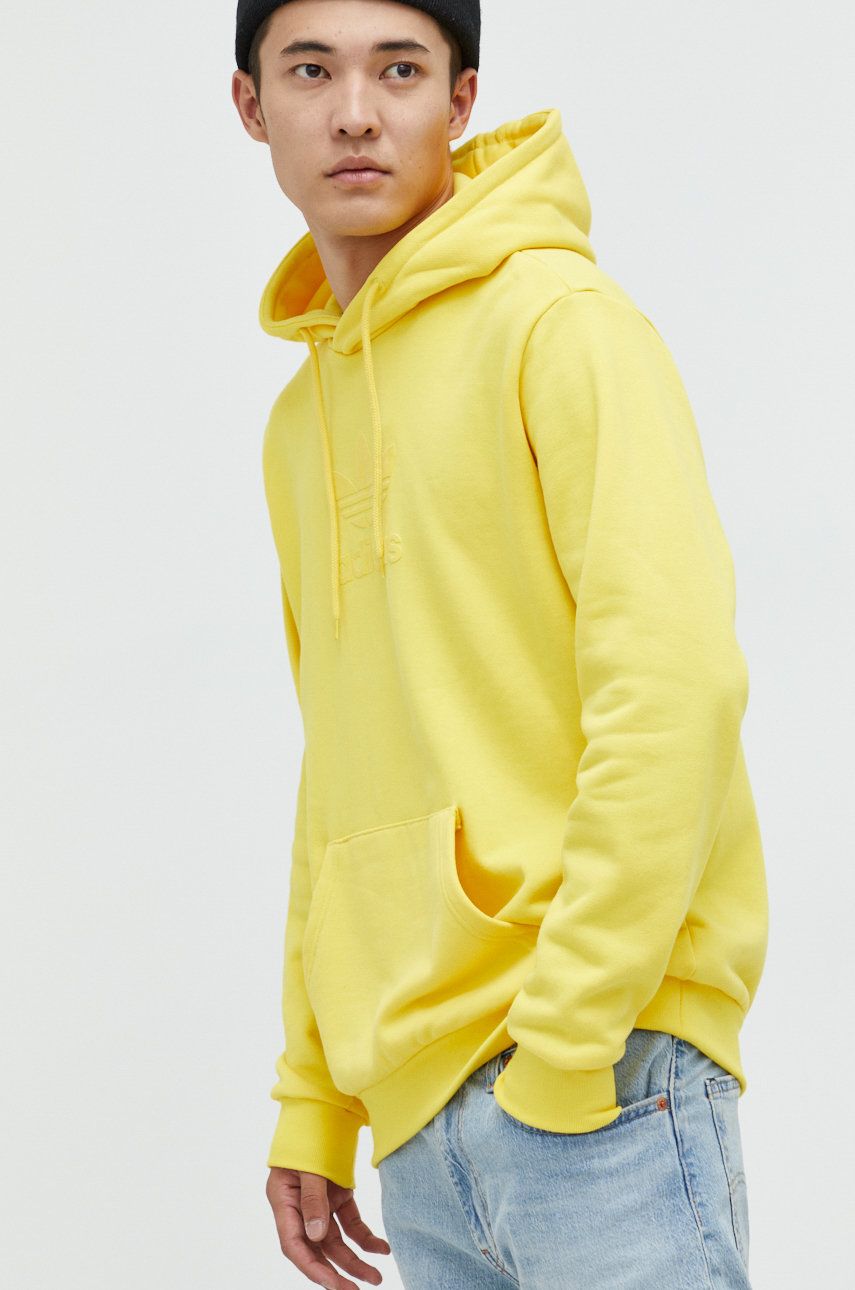 Mikina adidas Originals Cotton Hoodie Žltá | HK2791, 0