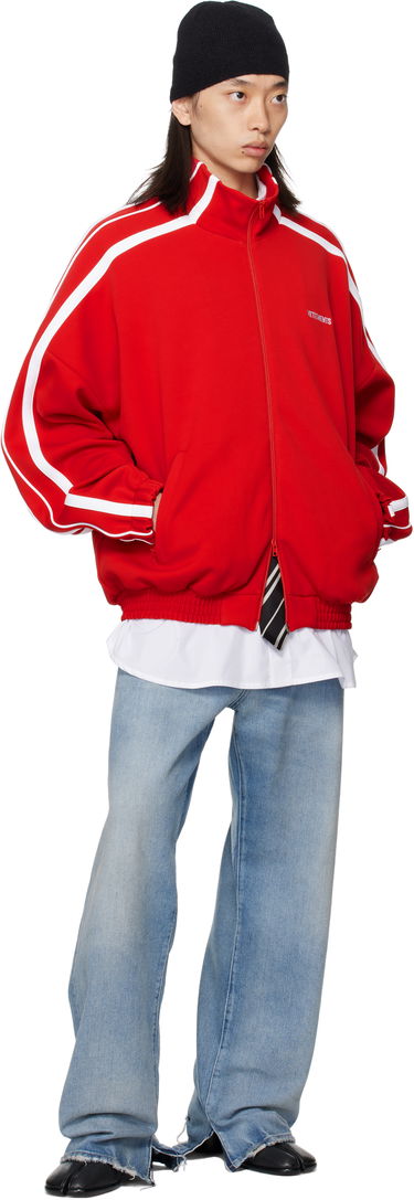 Bunda VETEMENTS Vetements Gym Track Jacket Červená | UH76GJ300R, 3