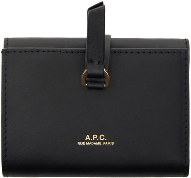 Peňaženka A.P.C. Noa Wallet Čierna | PXAWV-F63553, 0