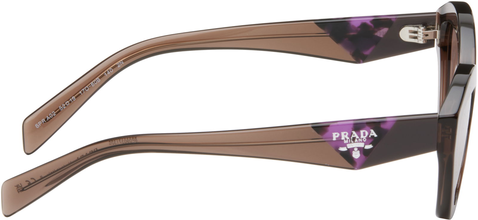 Angular Butterfly Acetate Sunglasses