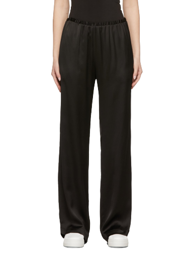 Nohavice AMI Palazzo Trousers Čierna | FTR402.477