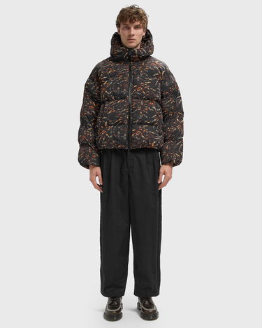 Prešívaná bunda Diesel Spider Print Puffer Jacket Čierna | A18760-0AJFX-900A, 2