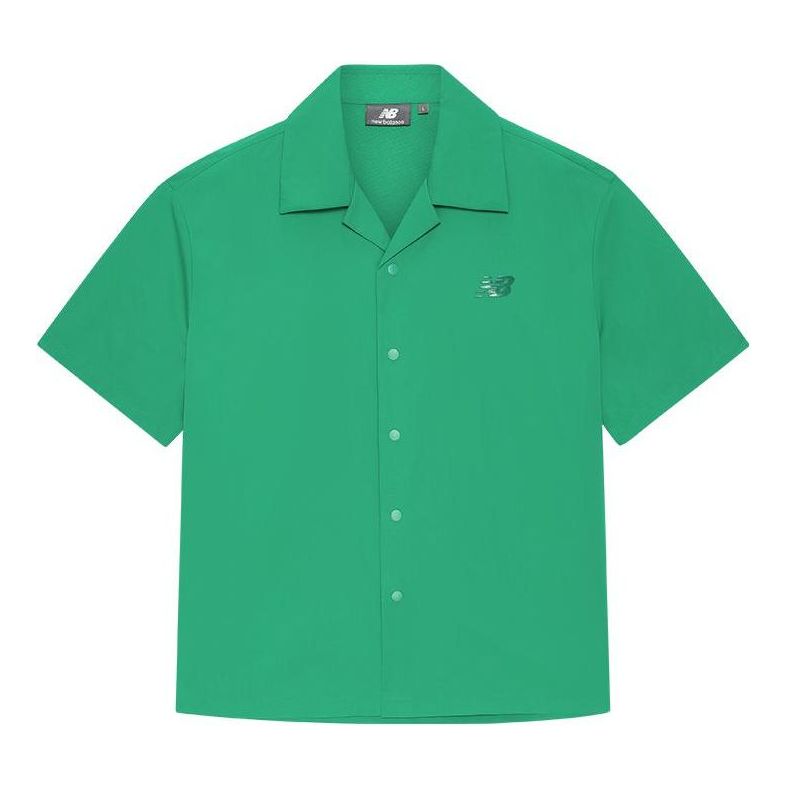 Košeľa New Balance Nice Rice Polo Shirt Zelené | 5HD27011-GRN