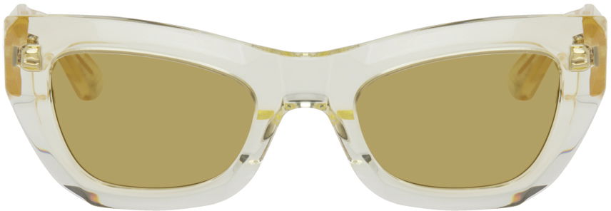 Slnečné okuliare Bottega Veneta Cat-Eye Sunglasses Žltá | BV1251S, 0