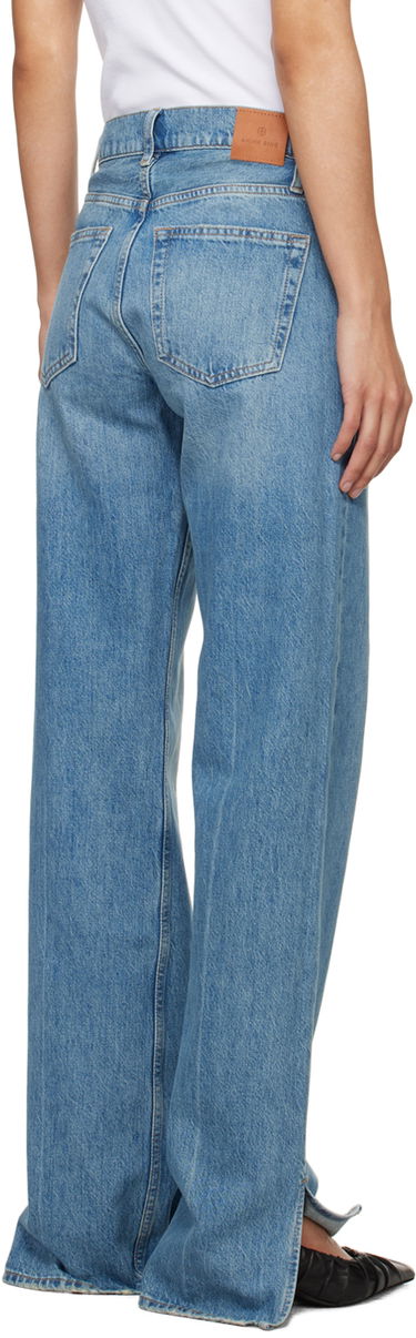 Džínsy Anine Bing Anine Bing Roy Split Hem Jeans Modrá | A-06-1113-477, 2