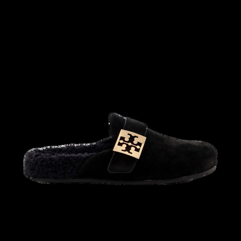 Tenisky a topánky Tory Burch Suede Mule Slippers Čierna | 163612004