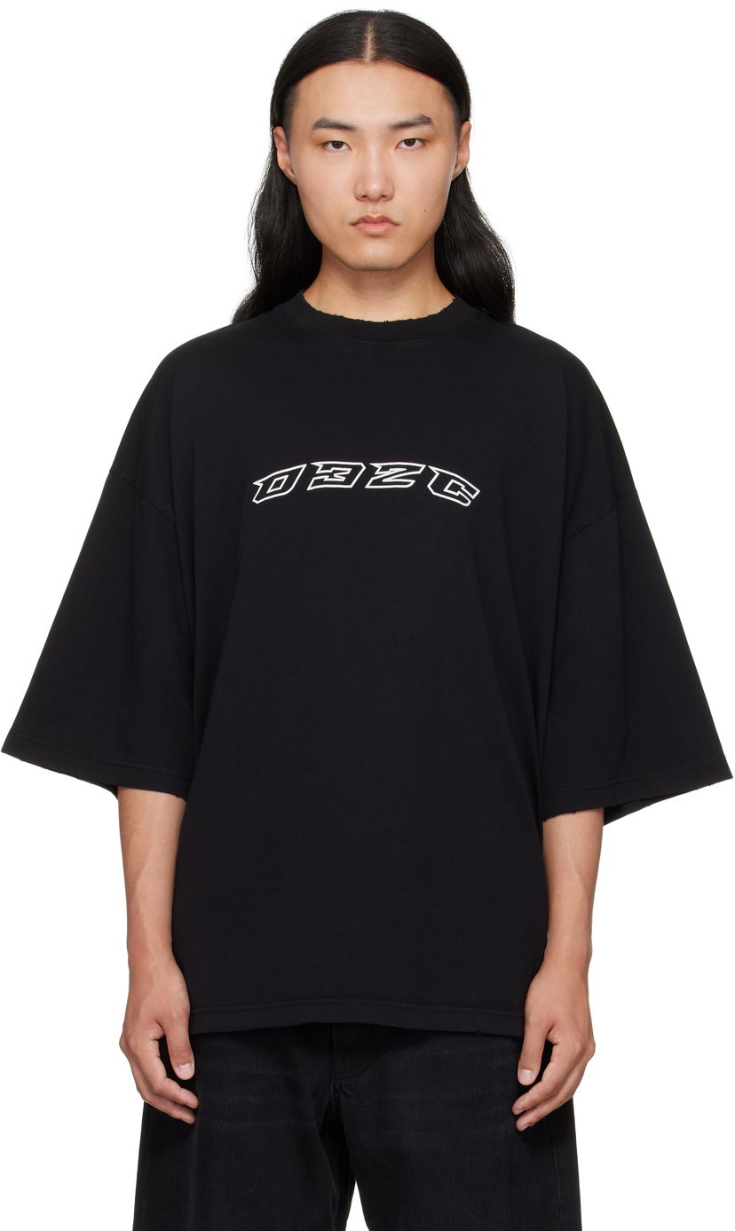 Tričko 032C 032c Hansel and Gretel Oversized T-Shirt Čierna | F25-URC-0152-050
