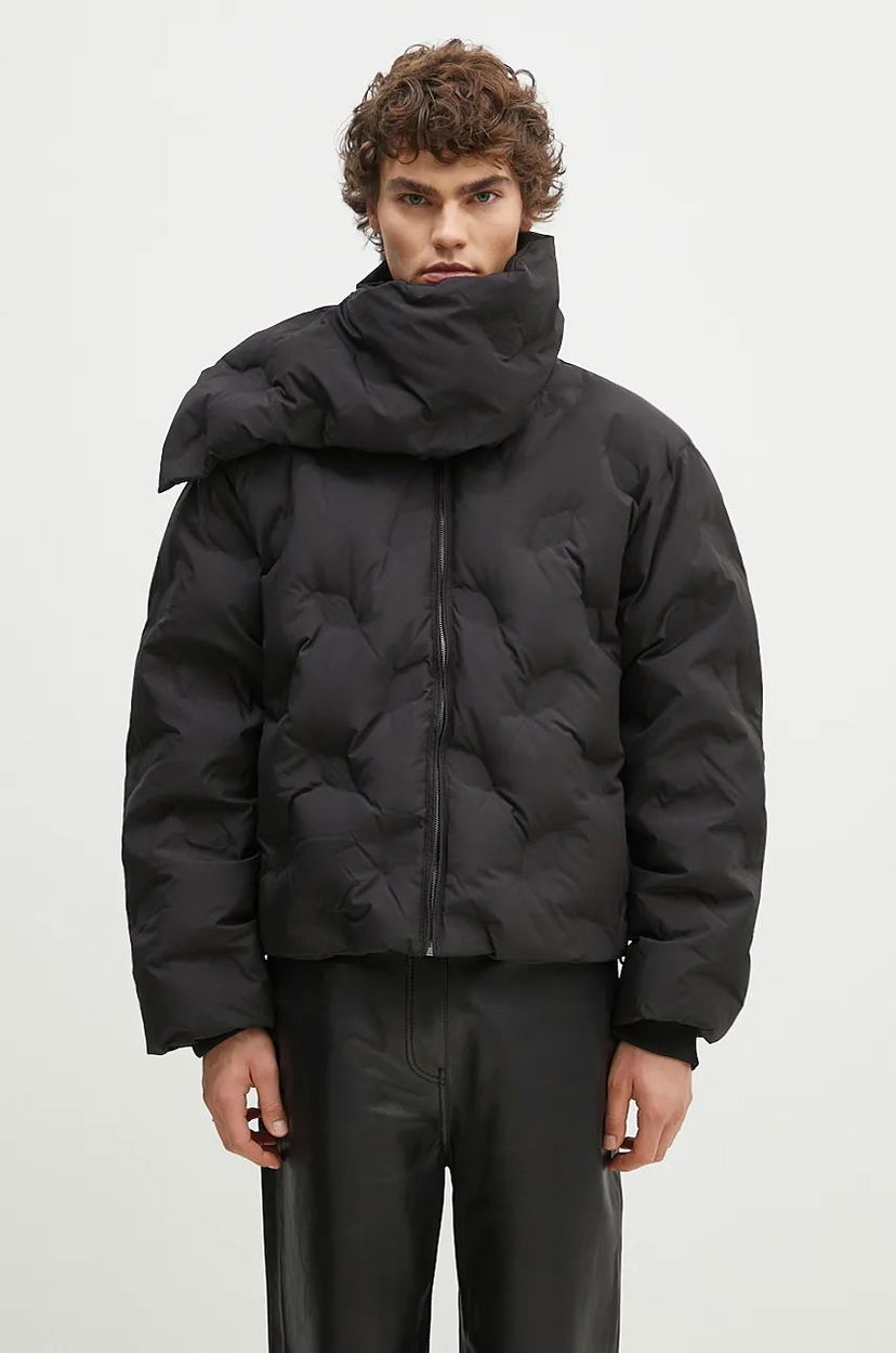 Prešívaná bunda DAILY PAPER Oversized Puffer Jacket Čierna | 2421035