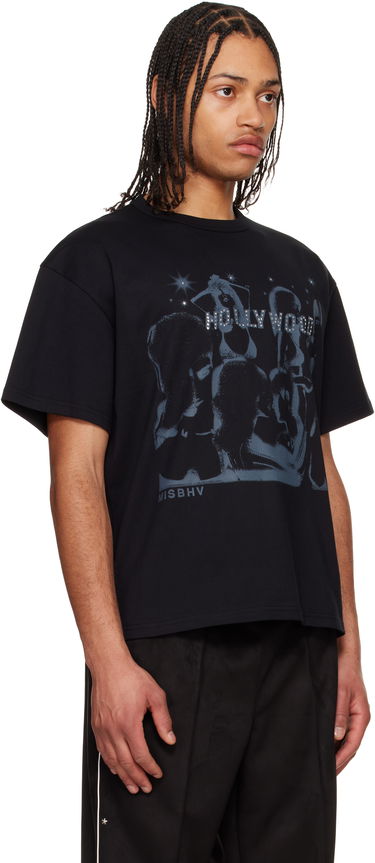 Crop Top MISBHV MISBHV 'Hollywood' Graphic T-Shirt Čierna | 250M111, 1