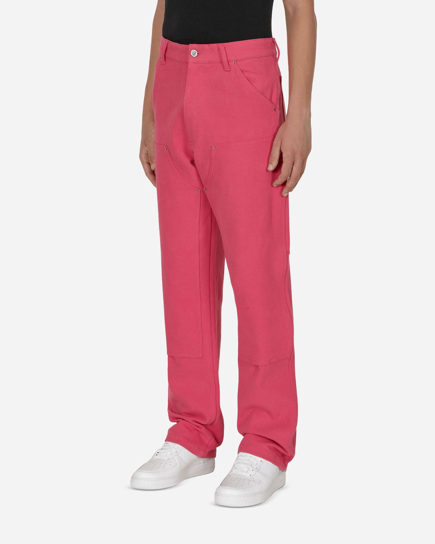 Nohavice Sky High Farm Canvas Workwear Pants Ružová | SHF02P007 2, 1