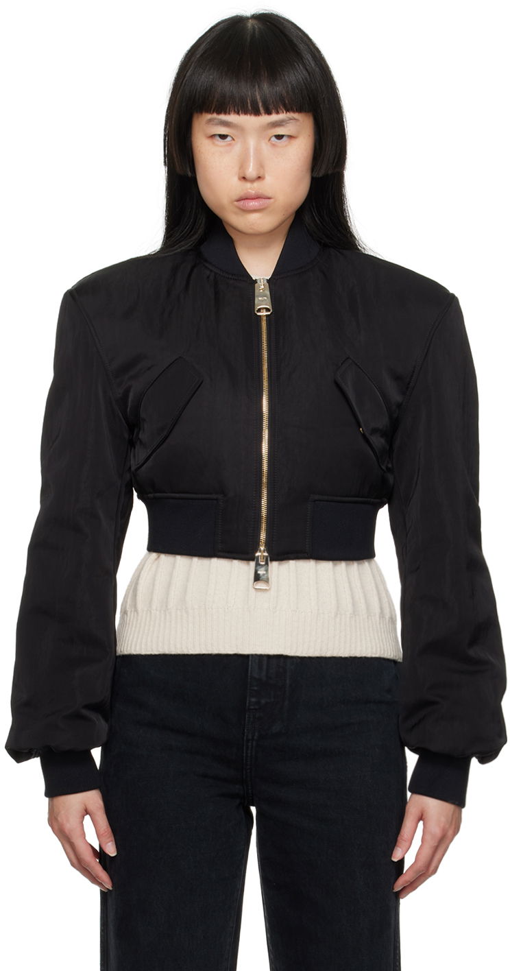 Bunda Khaite Black Reggie Jacket Čierna | 61204080, 0