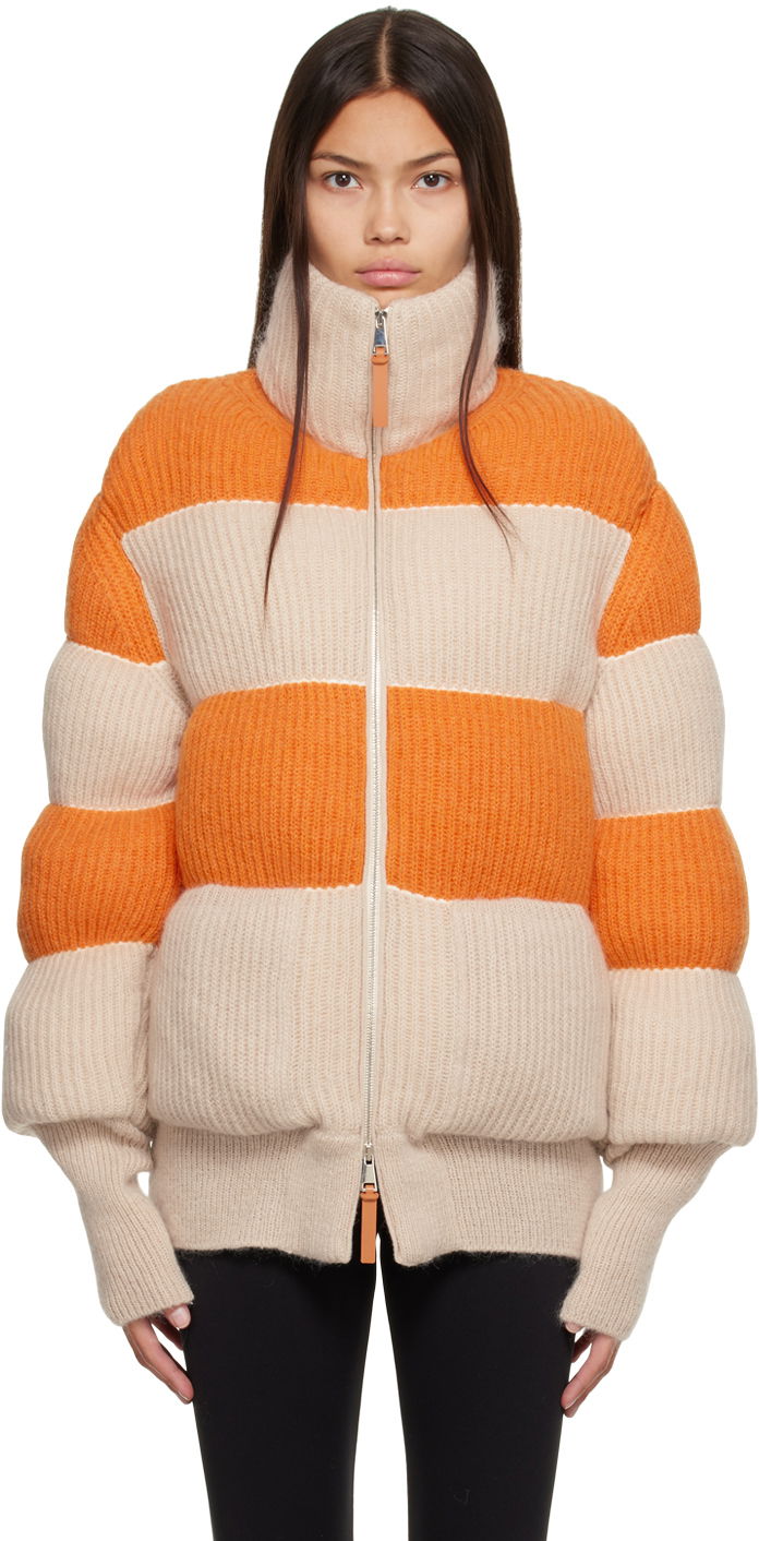 Prešívaná bunda Moncler Genius Quilted Down Jacket Béžová | H20949B00003M2278, 0