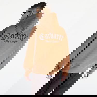 Mikina Carhartt WIP Onyx Script Hoodie Fialová | I032865_1ZT_XX, 3