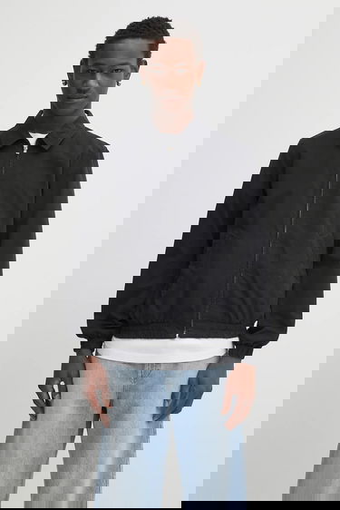 Bomber bunda A.P.C. Cotton Transitional Blouson Gilbert Čierna | COHKU.M32018, 0