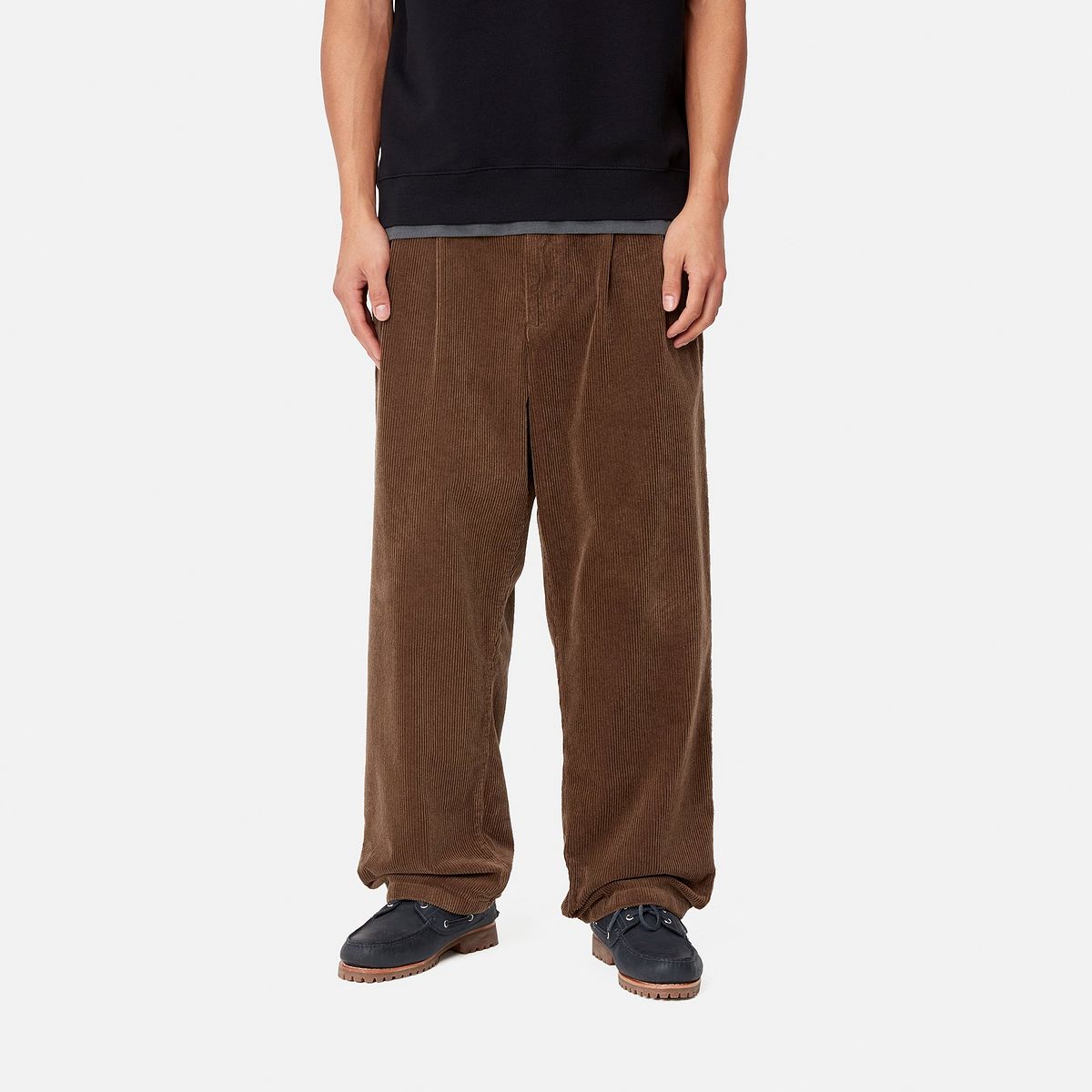 Nohavice Carhartt WIP Corduroy Relaxed Fit Pants Hnedá | I033757_9, 0