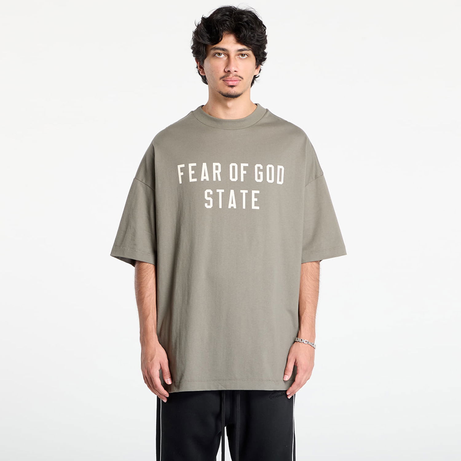 Tričko Fear of God Fear of God Essentials 90's Short Sleeve T-Shirt Zelené | 125SP254477F-245, 0
