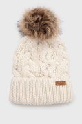 Cable Knit Pom Pom Beanie