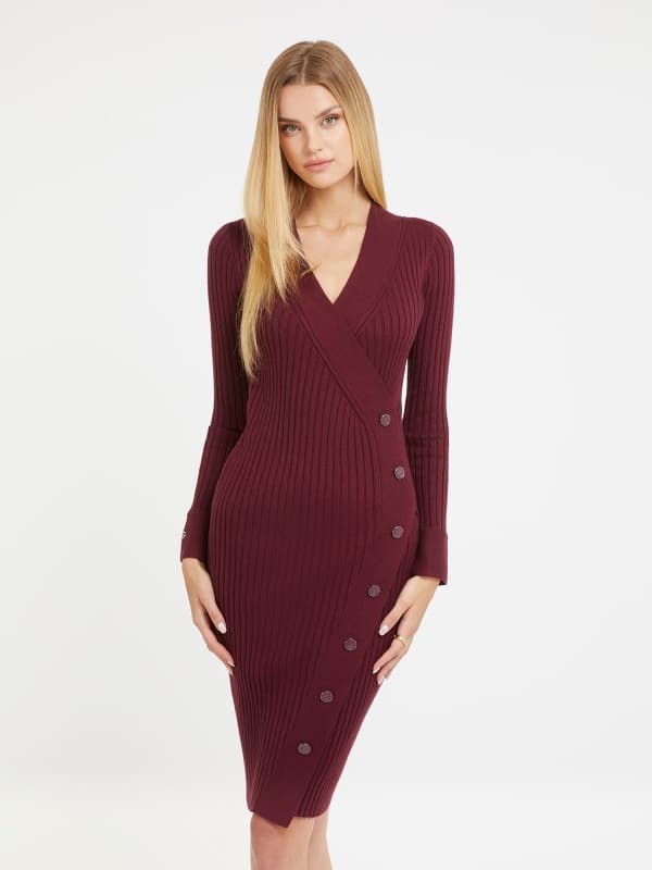 Bodycon Midi Sweater Dress