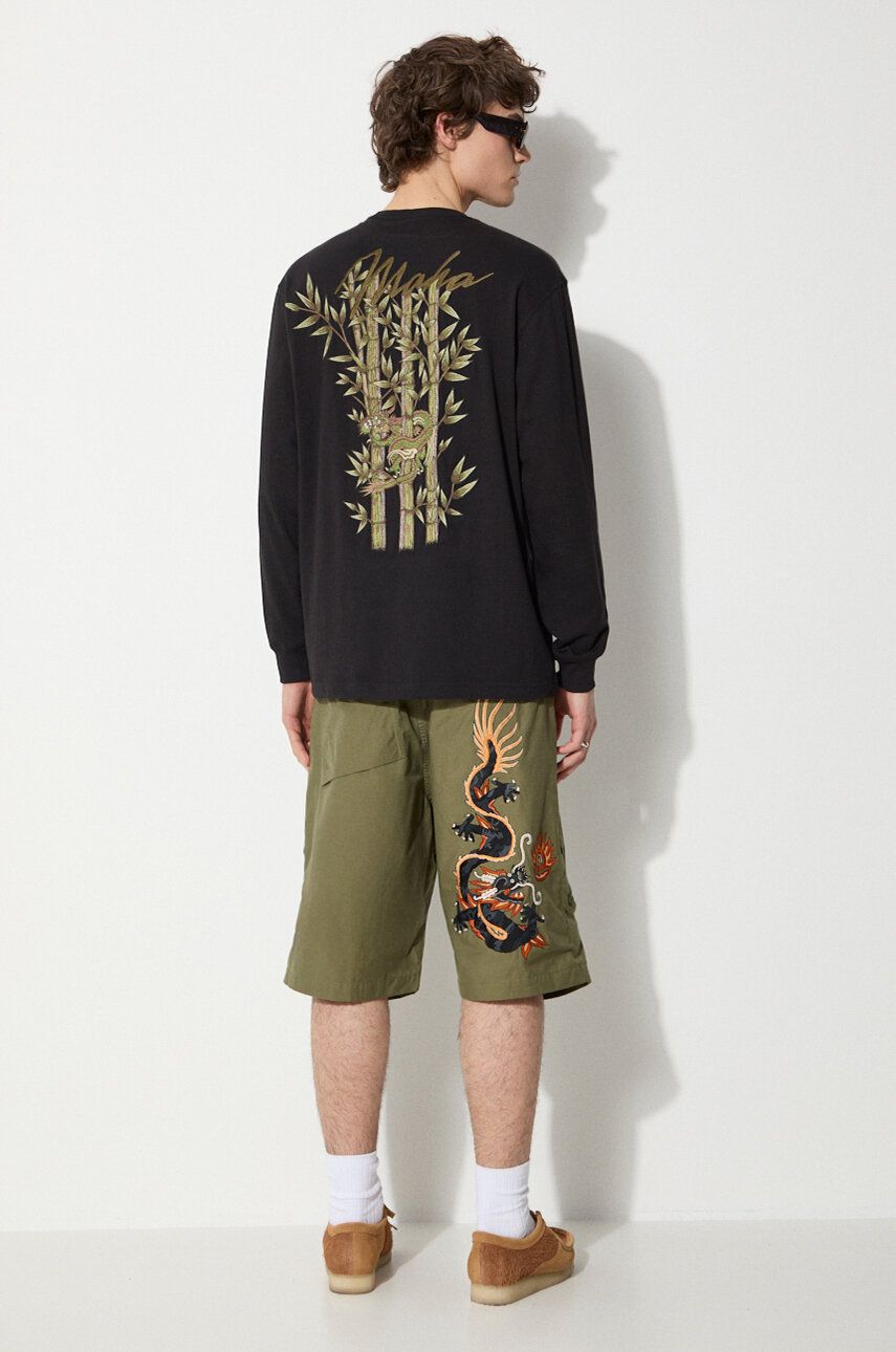 Šortky Maharishi Original Dragon Loose Snoshorts Zelené | 5070.OLIVE, 1