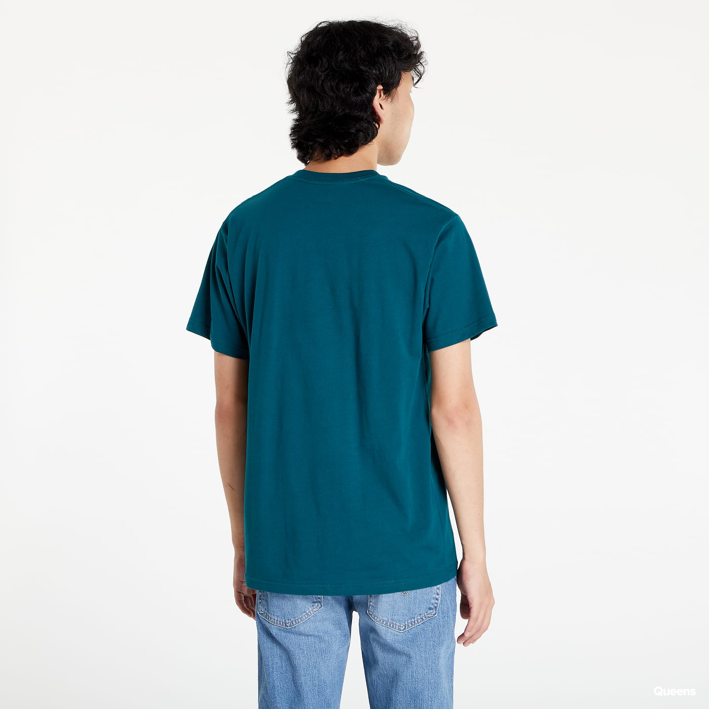 Tričko Vans Classic T-Shirt Tyrkysová | VN000GGGY8M1, 1