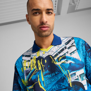 Dres Puma Manchester City Retro Graphic Print Jersey Rôznofarebný | 779126-75, 2