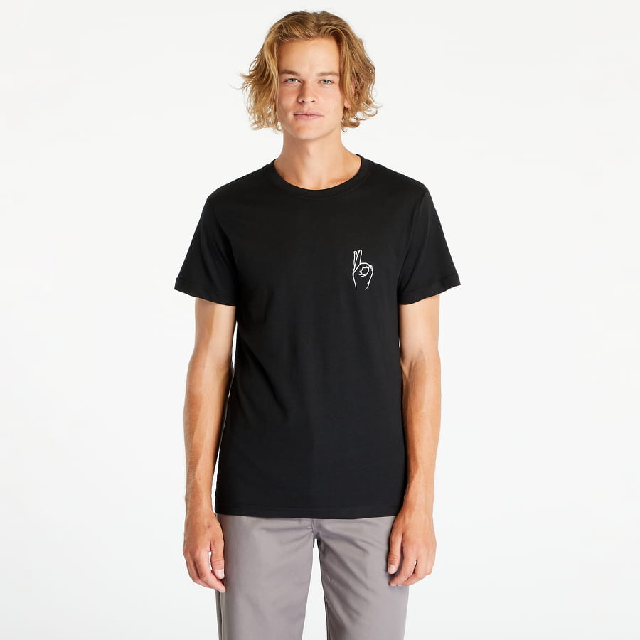 Tričko Urban Classics Easy Sign Tee Čierna | MT1485-00007, 0