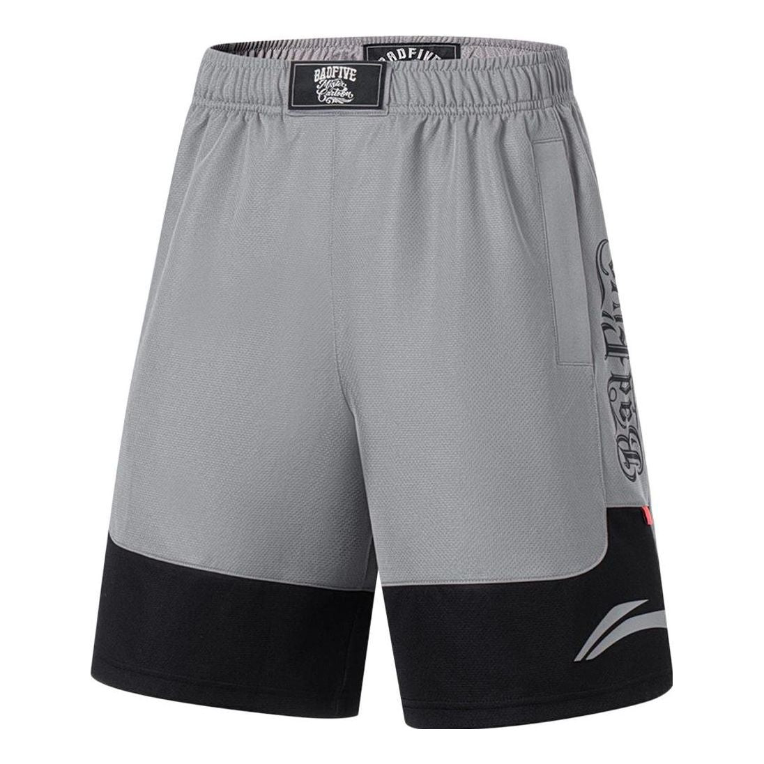 Šortky Li-Ning Mister Cartoon BadFive Basketball Shorts Šedá | AAPT045-9, 0