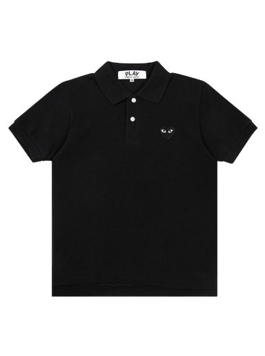 Polo tričko Comme des Garçons PLAY Black Emblem Polo Shirt Čierna | AZ T065 051 1