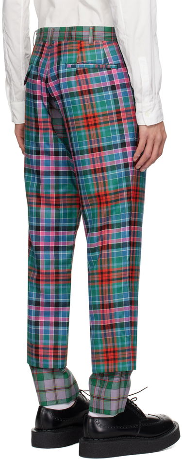 Nohavice Comme des Garçons Comme des Garçons Homme Plus Tartan Chaps Trousers Rôznofarebný | PL-P013-051-1-1, 2