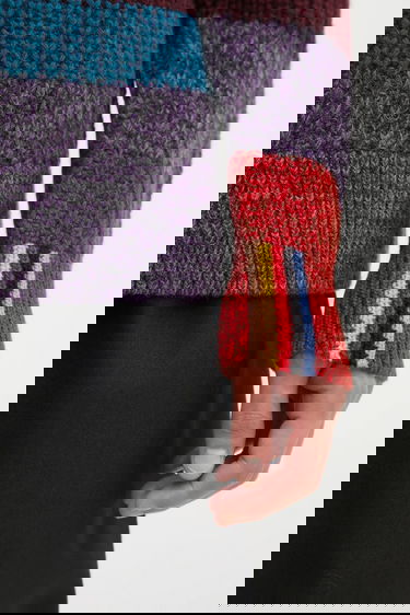 Sveter Barbour Barbour x Paul Smith Multi Striped Crew Sweater Rôznofarebný | MKN1697MI11, 4