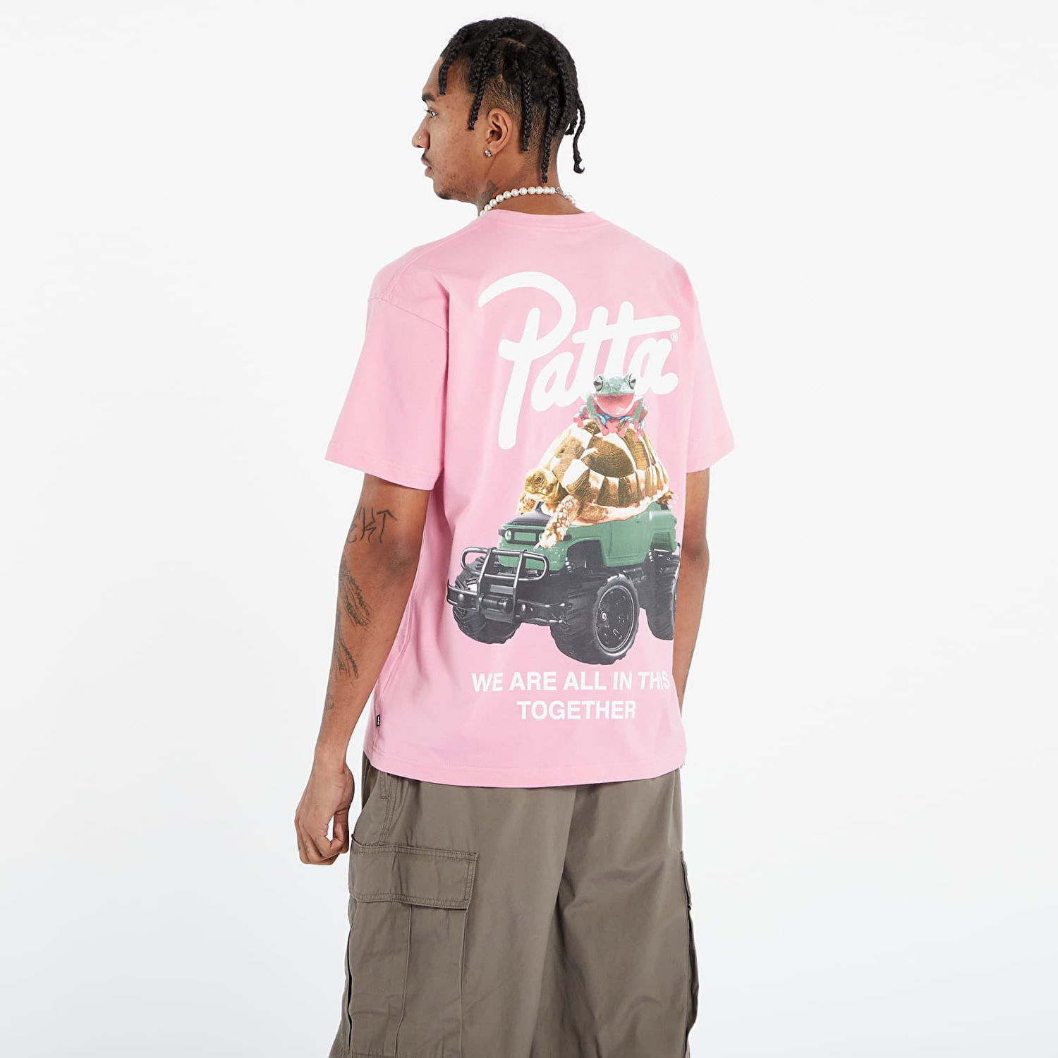 Tričko Patta Animal T-Shirt Ružová | AW23-ANIMAL-TS-003, 1