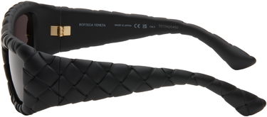 Slnečné okuliare Bottega Veneta Intrecciato Rectangular Sunglasses Čierna | BV1303S-001, 2