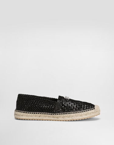Doplnky Dolce & Gabbana Dolce & Gabbana Calfskin Espadrilles Čierna | A50665A9T5680999, 0