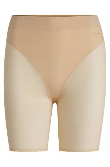 Nohavičky BOSS Shapewear Shorts with Supportive Mesh Béžová | 50535821, 0