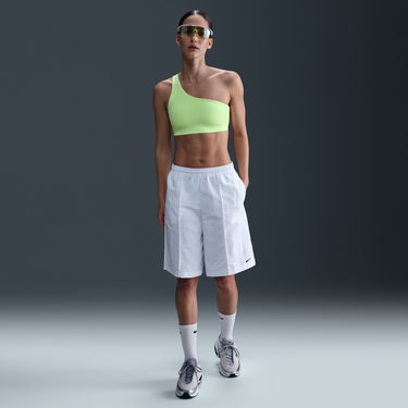 Podprsenka Nike Zenvy Asymmetrical Light-Support Padded Sports Bra Zelené | HQ9182-701, 4