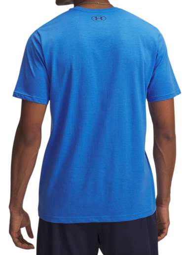 Tričko Under Armour Under Armour Triple Stack Logo Short Sleeve T-Shirt Modrá | 6004173-402, 2